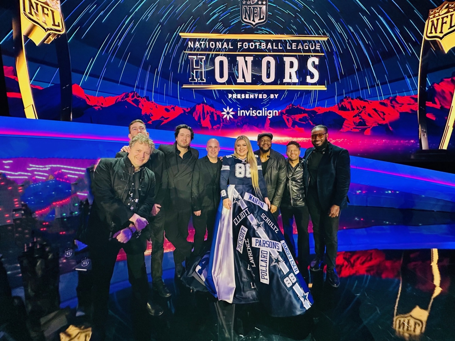 The band at NFL Honors